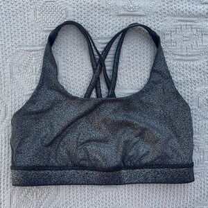 Lululemon Energy Shine Sports Bra - size 8